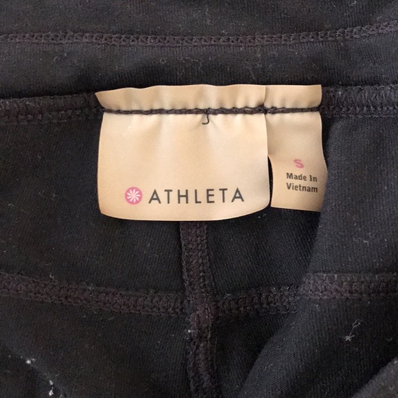 Athleta sz S black cargo joggers - Picture 2 of 4